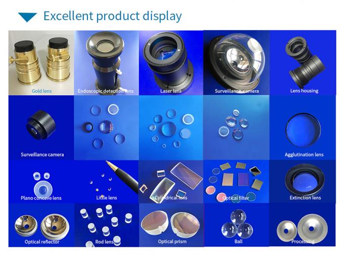 レーザーMachineおよびCustom Lensのための10*60mm Optical Sapphire Rod Lens