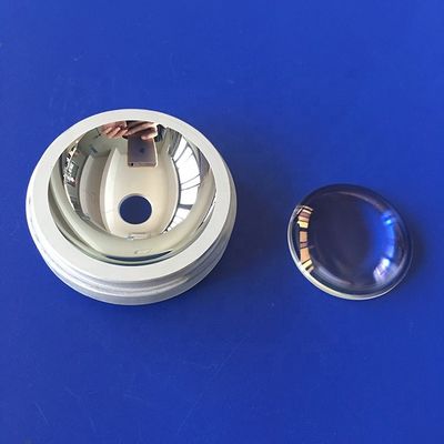 カスタム BK7素材 LED反射器カップ 25mm直径と150mm焦点長