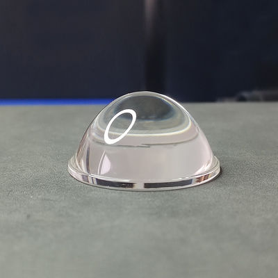 導かれたトーチ ライト反射器の光学ガラスレンズ50mmガラスTirレンズ穂軸10度の