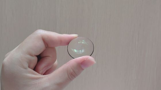 精密イメージングおよびレーザー用途向けBK7素材カスタム直径平凸光学レンズ