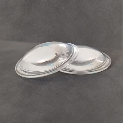 導かれたトーチ ライト反射器の光学ガラスレンズ50mmガラスTirレンズ穂軸10度の