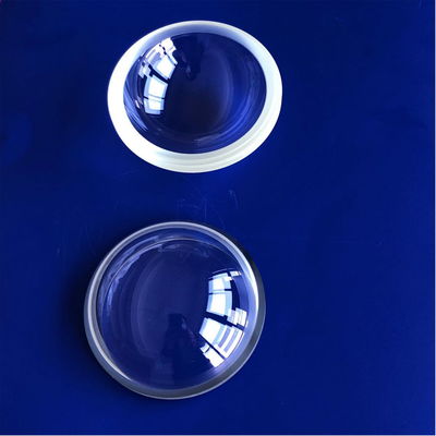 赤外線熱画像用、直径25mm、焦点距離150mmのARコーティングサファイアドームレンズ