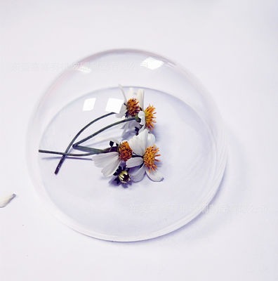 14.5mmの円形の光学ガラスレンズ、ポリカーボネートLEDの光学レンズ