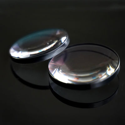 BK7 Material DIA25mm Plano Convex Lens FL 25.4/50/75/100/200mm Uncoated Optical Focusing Lens for Optical Laboratory
