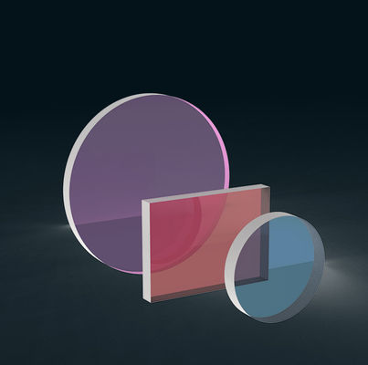 BK7 1.5mmから300mmの光学ガラスフィルター、デュアル バンドの帯域フィルタ