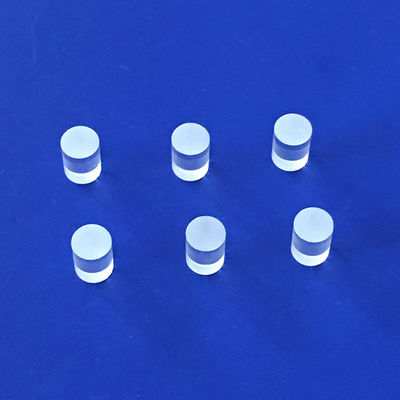 医学の堅い0.5mmから120mmのガラス棒レンズのサファイア水晶