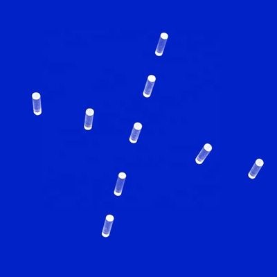 10mmx60mmのサファイア レーザー機械のための0.5mmから50mmのガラス棒レンズ