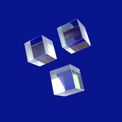 サファイア水晶25x25x25mm小型光学レンズの設計