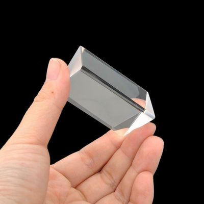 15cmのギフト用の箱のMicrofiberの袋が付いている6inch光学三角のガラス プリズム