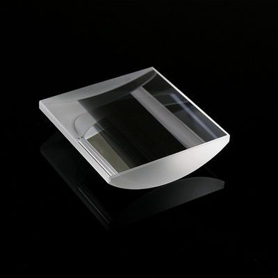 ARのコーティングの赤外線円柱BK7平らなとつレンズの水晶